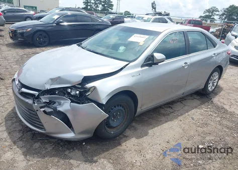 2017 Toyota Camry Hybrid Le из США, поврежденный, VIN 4T1BD1FK7HU207898